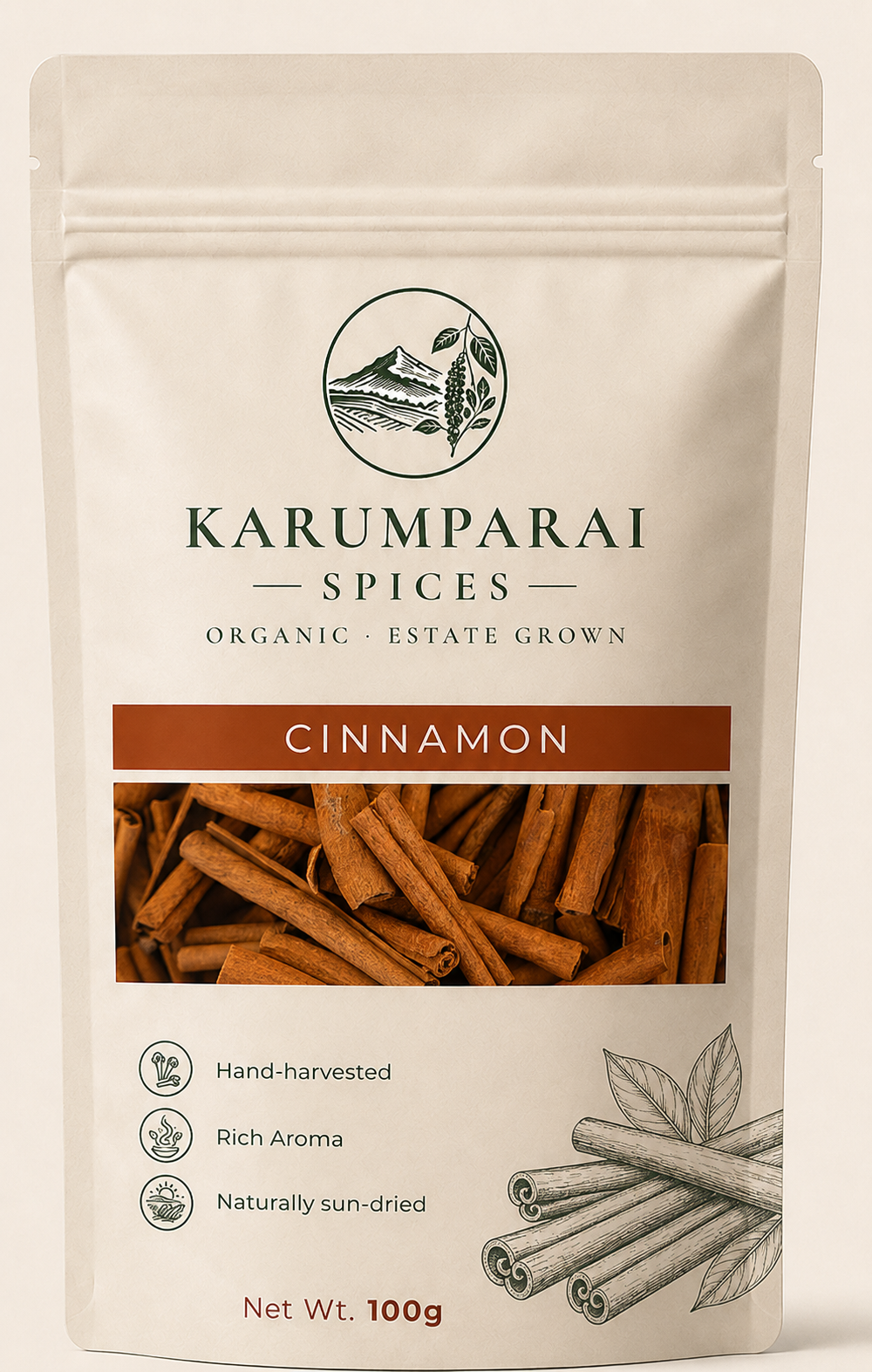 Organic Cinnamon | 100 gms
